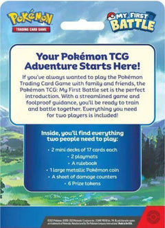 Pokemon TCG: My First Battle - Pikachu and Bulbasaur Card Game Pokemon