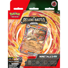 Pokemon TCG: Ninetales Ex - Deluxe Battle Deck Card Game Pokemon