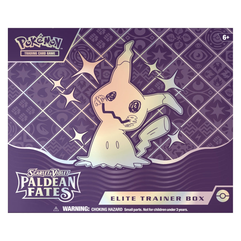 Pokemon TCG: Scarlet & Violet - Paldean Fates Elite Trainer Box Card Game Pokemon