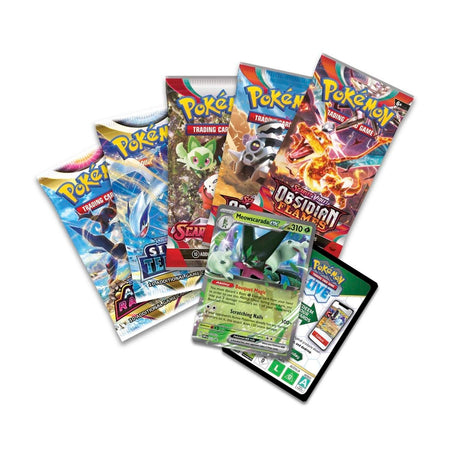 Pokemon TCG: Paldea Partners Tin - Meowscarada ex Card Game Pokemon