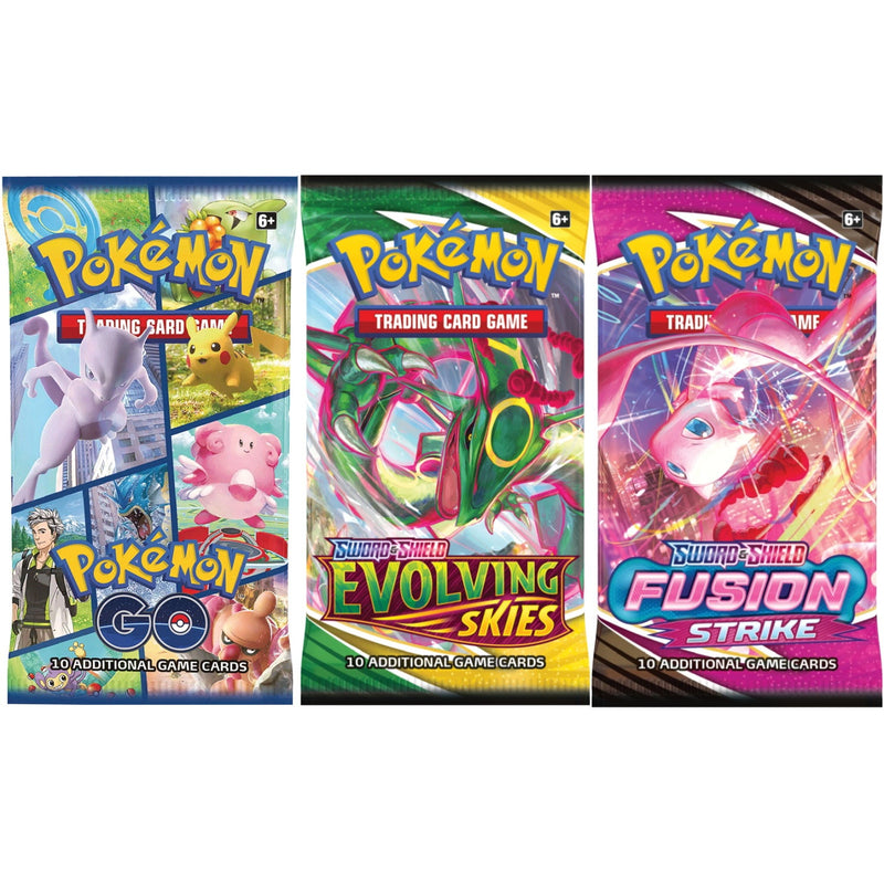 Pokemon TCG: Party Bundle - 50 Assorted Cards in a Tin, 1 Ultra Rare Card, 1 Factory Sealed Booster Pack, 1 Coin Card Game Pokemon