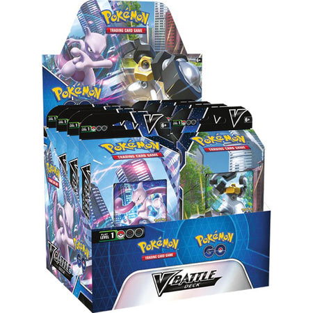 Pokemon TCG: Pokemon GO V Battle Deck - Mewtwo or Melmetal - 8 Decks Card Game Pokemon