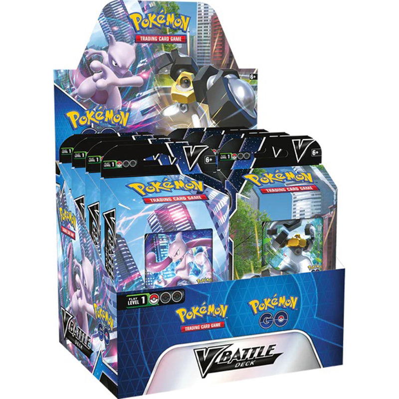 Pokemon TCG: Pokemon GO V Battle Deck - Mewtwo or Melmetal - 8 Decks Card Game Pokemon