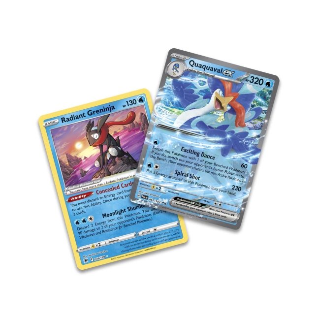 Pokemon TCG: Quaquaval Ex Deluxe Battle Deck Card Game Pokemon