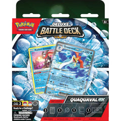 Pokemon TCG: Quaquaval Ex Deluxe Battle Deck Card Game Pokemon