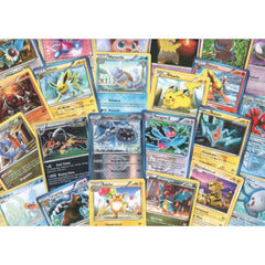 Pokemon TCG: 100 Assorted Cards (Common, Uncommon, Rare, Holo + Guaranteed Ex or Full Art) - Pokemon Individual Card Bundle Card Game Pokemon