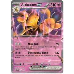 Pokemon TCG: Scarlet & Violet - 151 Collection - Alakazam EX Card Game Pokemon