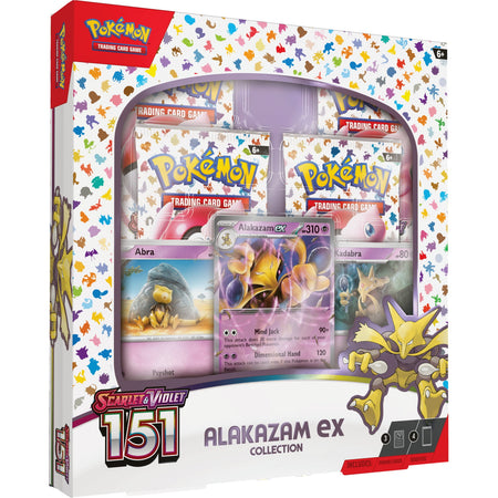 Pokemon TCG: Scarlet & Violet - 151 Collection - Alakazam EX Card Game Pokemon