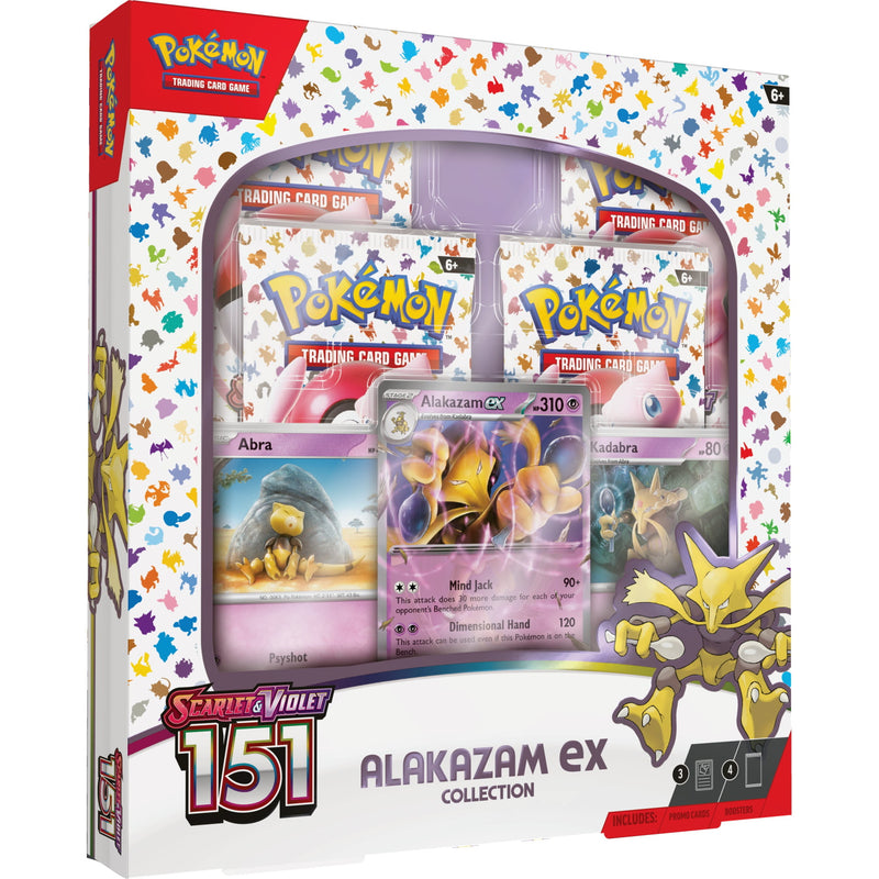 Pokemon TCG: Scarlet & Violet - 151 Collection - Alakazam EX Card Game Pokemon
