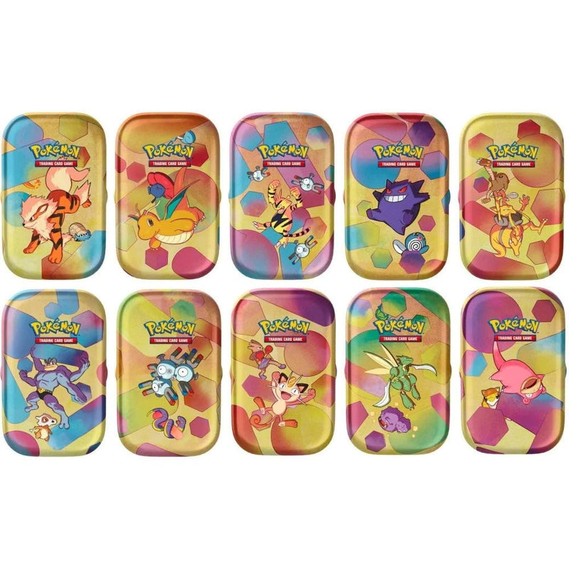 Pokemon TCG: Scarlet & Violet - 151 Mini Tin Display of 10 Card Game Pokemon