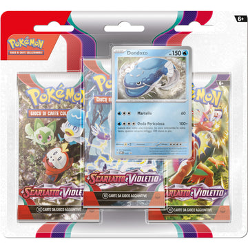 Pokemon TCG: Scarlet & Violet 3 Booster Packs & Dondozo Promo Card Card Game Pokemon