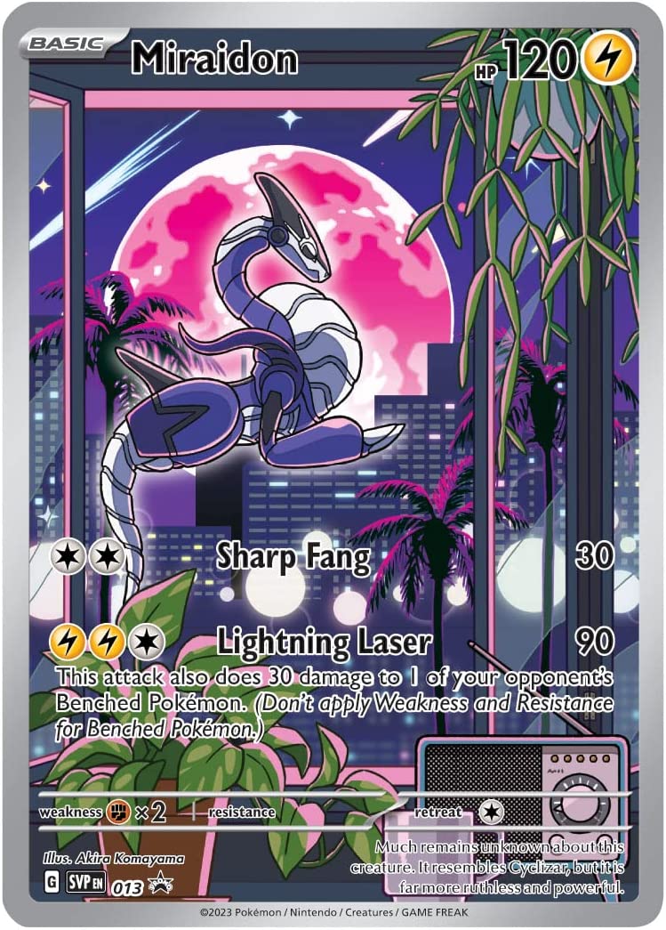Pokemon TCG: Scarlet & Violet Elite Trainer Box - Miraidon Card Game Pokemon