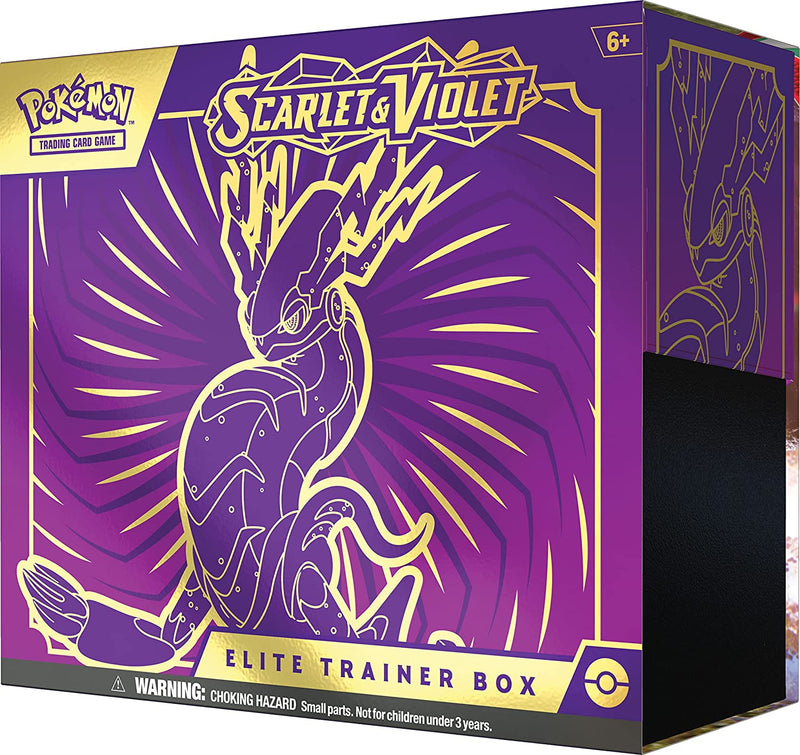 Pokemon TCG: Scarlet & Violet Elite Trainer Box - Miraidon Card Game Pokemon