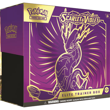 Pokemon TCG: Scarlet & Violet Elite Trainer Box - Miraidon Card Game Pokemon