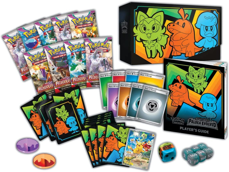 Pokemon TCG: Scarlet & Violet - Paldea Evolved Elite Trainer Box Card Game Pokemon