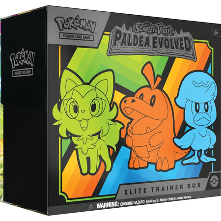 Pokemon TCG: Scarlet & Violet - Paldea Evolved Elite Trainer Box Card Game Pokemon