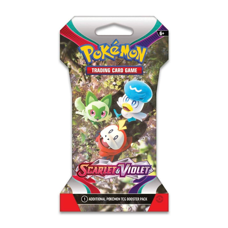 Pokemon TCG: Scarlet & Violet Sleeved Booster Pack Card Game Pokemon