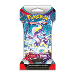 Pokemon TCG: Scarlet & Violet Sleeved Booster Pack Card Game Pokemon