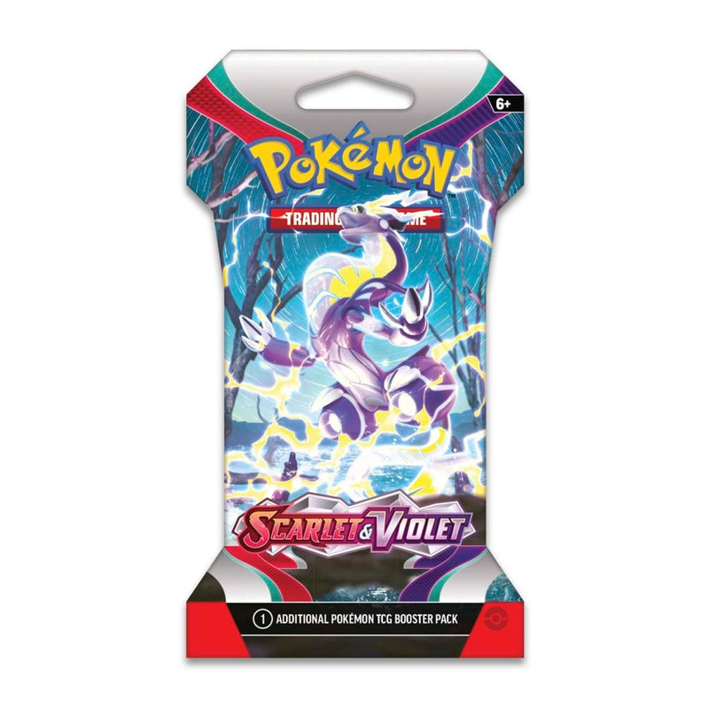 Pokemon TCG: Scarlet & Violet Sleeved Booster Pack Card Game Pokemon