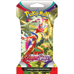 Pokemon TCG: Scarlet & Violet Sleeved Booster Pack Card Game Pokemon