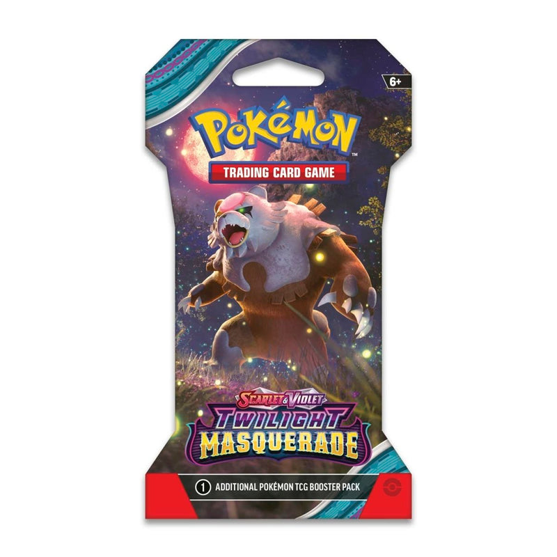 Pokemon TCG: Scarlet & Violet - Twilight Masquerade Sleeved Booster Pack Card Game Pokemon