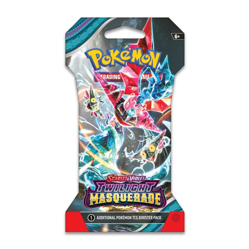 Pokemon TCG: Scarlet & Violet - Twilight Masquerade Sleeved Booster Pack Card Game Pokemon