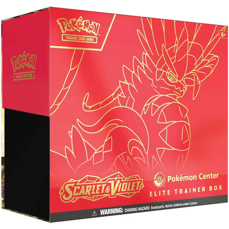 Pokemon TCG: Scarlet & Violet Pokemon Center Elite Trainer Box - Koraidon Card Game Pokemon