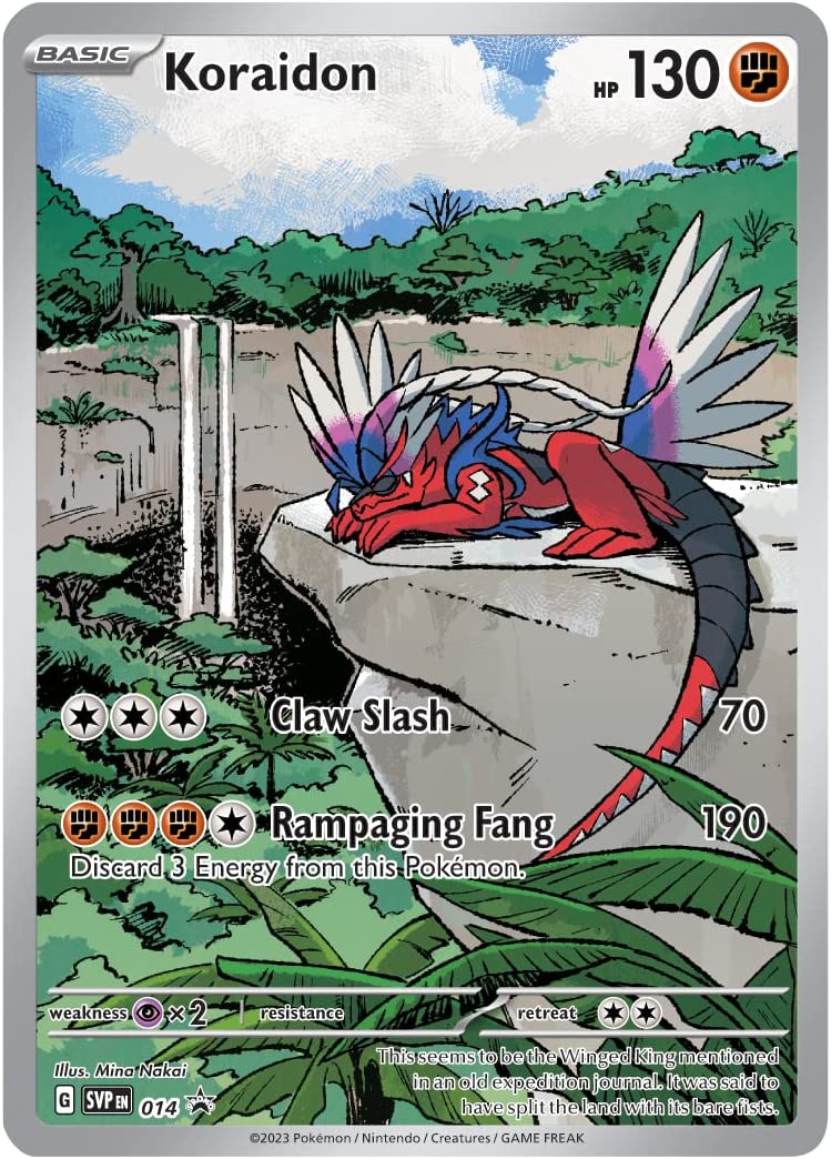 Pokemon TCG: Scarlet & Violet Elite Trainer Box - Koraidon Card Game Pokemon