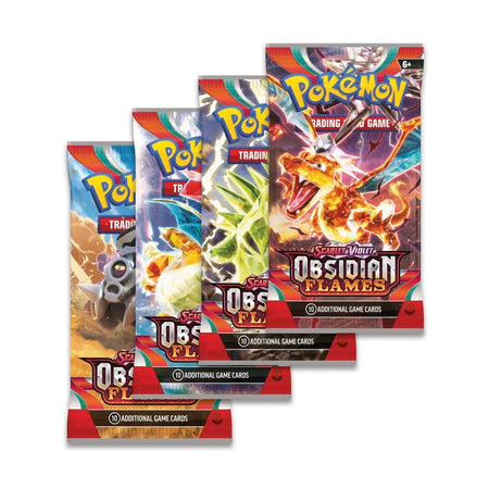 Pokemon TCG: Scarlet & Violet-Obsidian Flames Build & Battle Box Card Game Pokemon