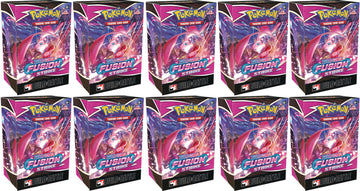 Pokemon TCG: Sword & Shield - Fusion Strike Build & Battle Display Box - 10 Count Card Game Pokemon
