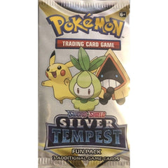 Pokemon TCG: Sword & Shield - Silver Tempest Fun Booster Pack Card Game Pokemon