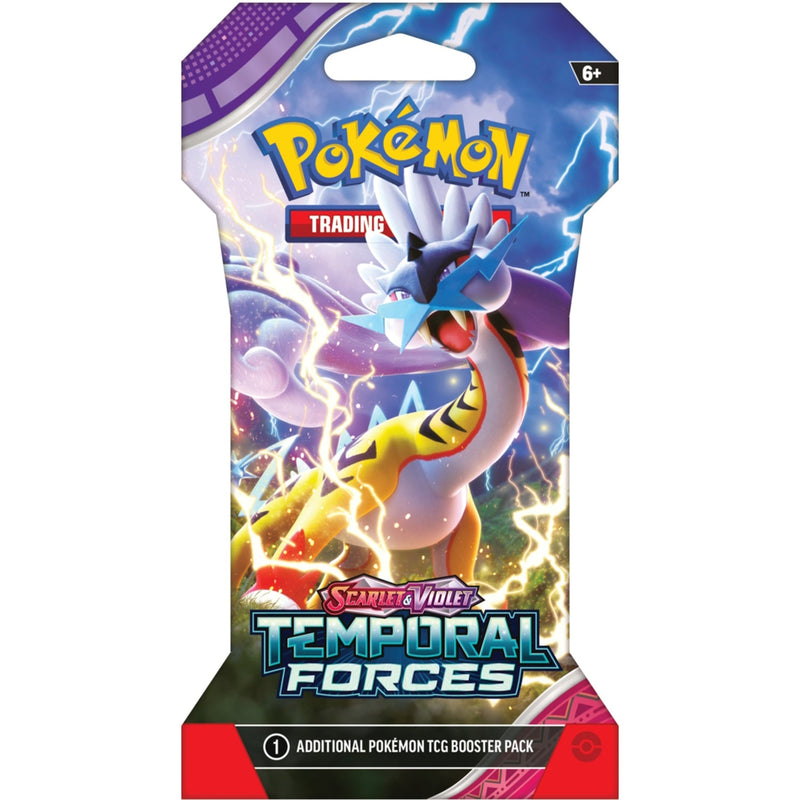 Pokemon TCG: Scarlet & Violet - Temporal Forces Sleeved Booster Pack Card Game Pokemon