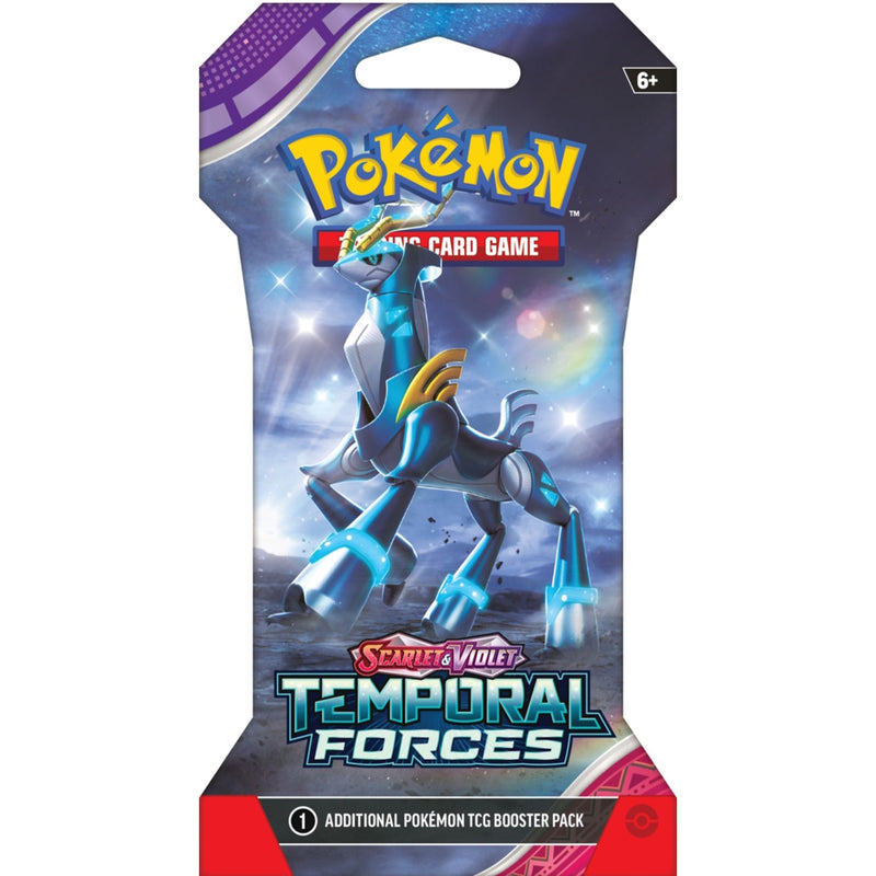 Pokemon TCG: Scarlet & Violet - Temporal Forces Sleeved Booster Pack Card Game Pokemon