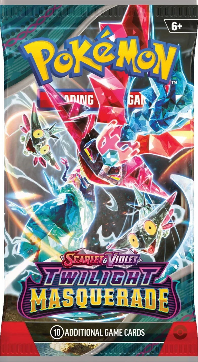 Pokemon TCG: Scarlet & Violet Twilight Masquerade Checklane Blister - Toxel Card Game Pokemon