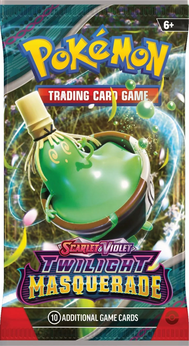 Pokemon TCG: Scarlet & Violet Twilight Masquerade Checklane Blister - Toxel Card Game Pokemon