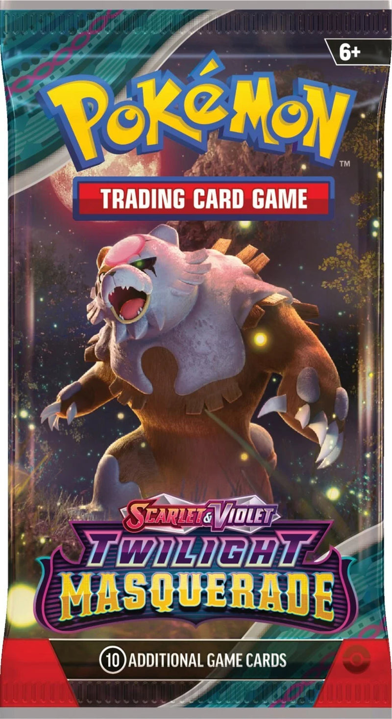 Pokemon TCG: Scarlet & Violet Twilight Masquerade Checklane Blister - Toxel Card Game Pokemon