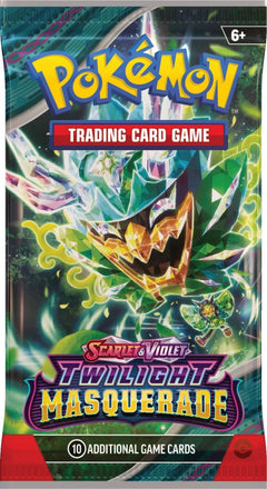 Pokemon TCG: Scarlet & Violet - Twilight Masquerade 3 Booster Pack Blister & Snorlax Promo Card Card Game Pokemon