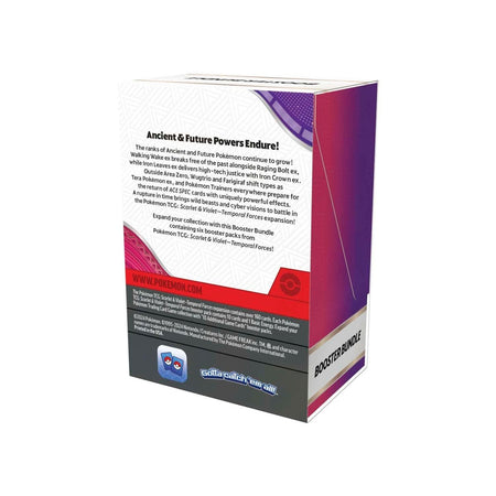 Pokemon TCG: Scarlet & Violet - Temporal Forces Booster Bundle Card Game Pokemon