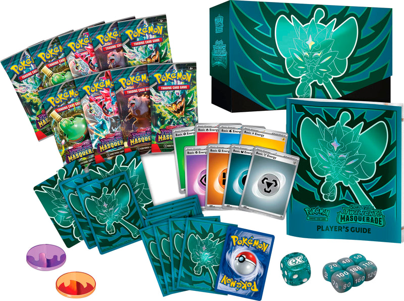Pokemon TCG: Scarlet & Violet - Twilight Masquerade Elite Trainer Box Card Game Pokemon