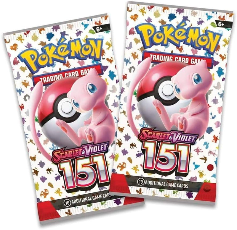 Pokemon TCG: Scarlet & Violet - 151 Mini Tin: Gengar & Poliwag - 2 Booster Packs Card Game Pokemon