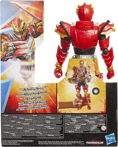 Power Rangers Dino Fury Spiral Strike Red Ranger 12-inch Scale Electronic Spinning and Light FX Action Figure Toys & Games Hasbro