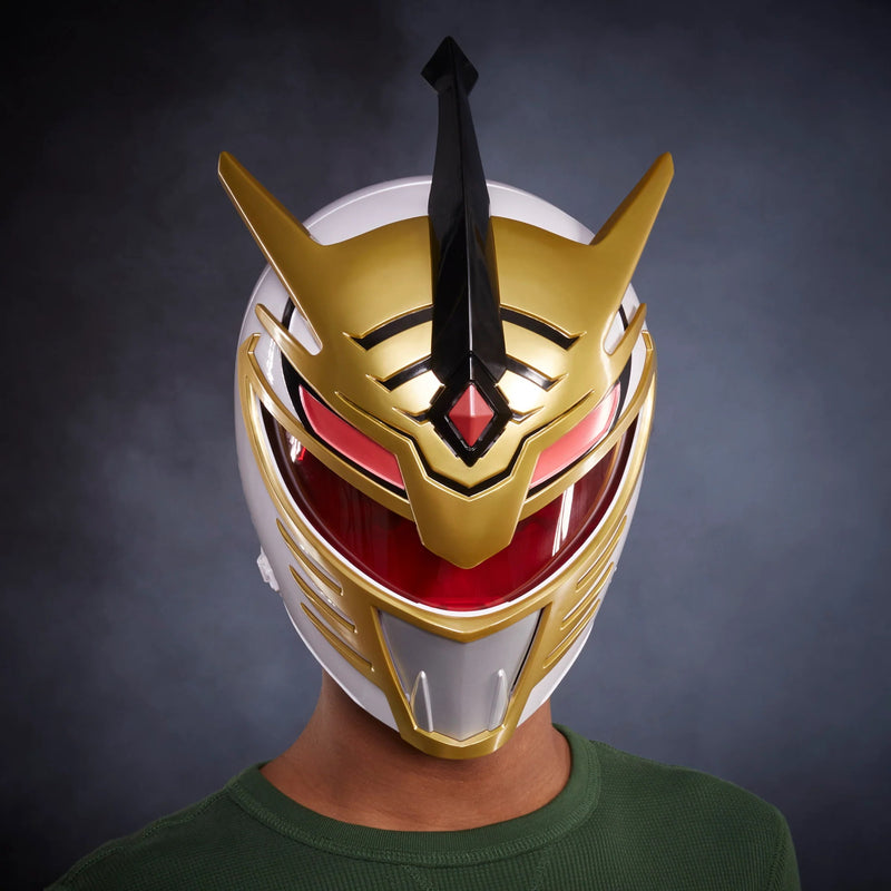 Power Rangers Lightning Collection Premium Replica Helmet with Display Stand - Lord Drakkon Toys & Games Hasbro
