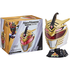 Power Rangers Lightning Collection Premium Replica Helmet with Display Stand - Lord Drakkon Toys & Games Hasbro