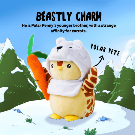 Pudgy Penguins Plush Buddies: Polar Pete - 7.8 Inch Plush Toys & Games Pudgy Penguins