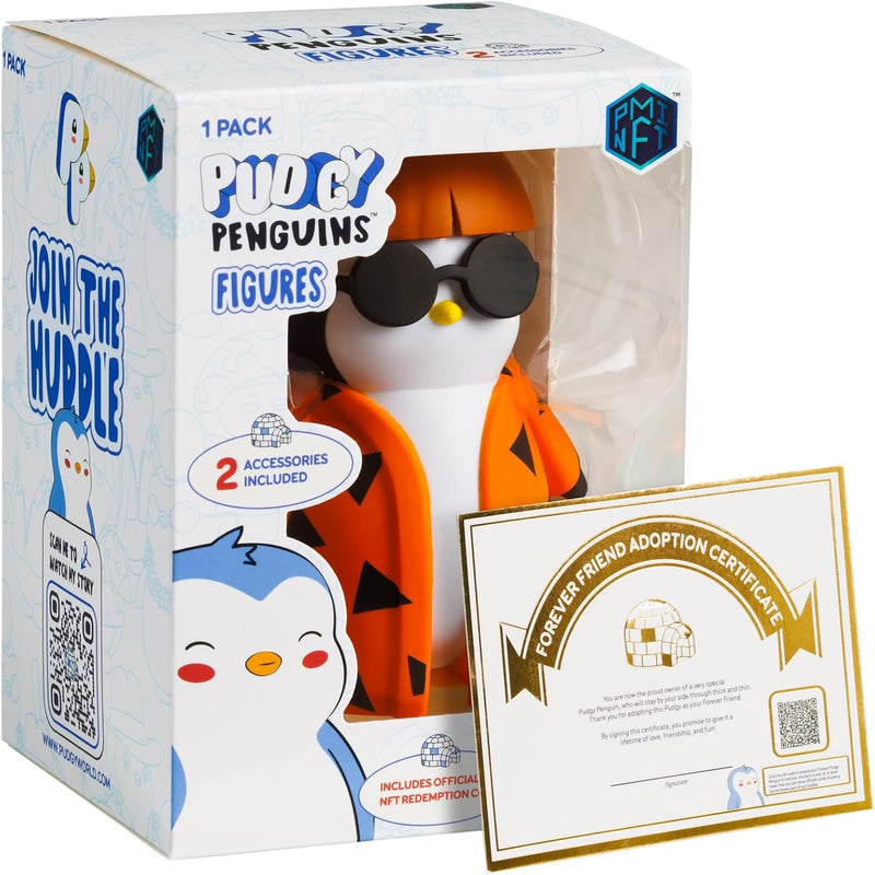 Pudgy Penguins: Samurai - 4.5" Tall Figure Toys & Games Pudgy Penguins