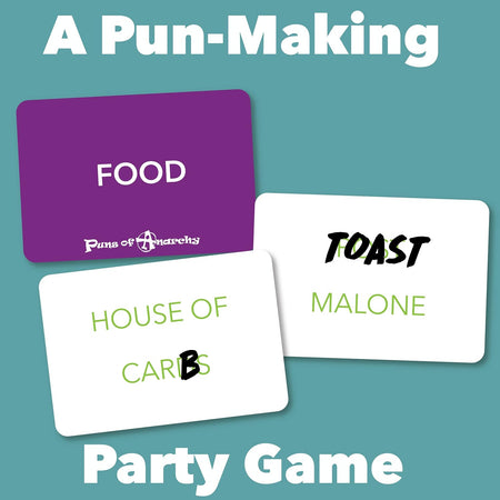 Puns of Anarchy - The Outrageous Pun-Making Game Board Game SAS Creative