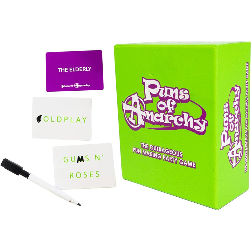 Puns of Anarchy - The Outrageous Pun-Making Game Board Game SAS Creative