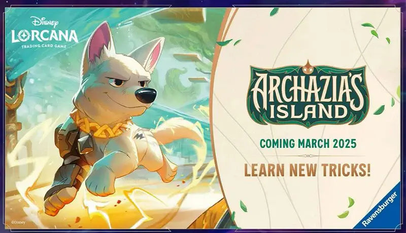 Disney Lorcana TCG: Archazia's Island Booster Box - 24 Packs Card Game Ravensburger