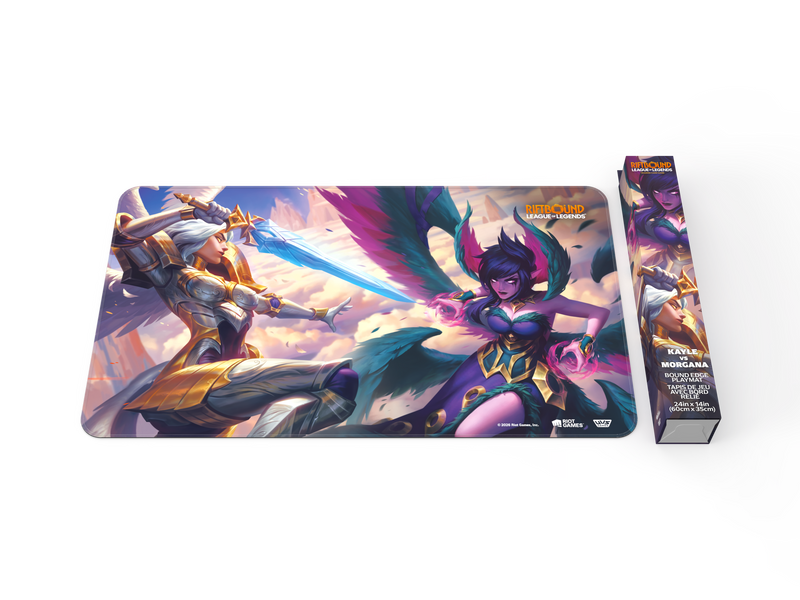 Riftbound League of Legends TCG: Vendetta Playmat #4 (Kayle vs Morgana)