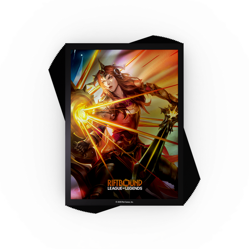 Riftbound League of Legends TCG: Vendetta Art Sleeve #3 (Diana vs Leona)